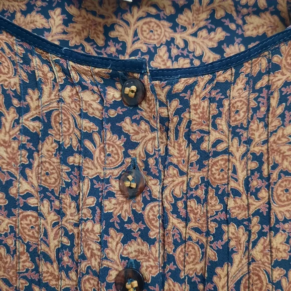 *SOLD*Vintage April Cornell Cottagecore Maxi dress - Picture 5 of 10